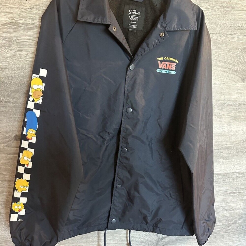 Simpsons x Vans TORREY Jacket, Size M Medium
